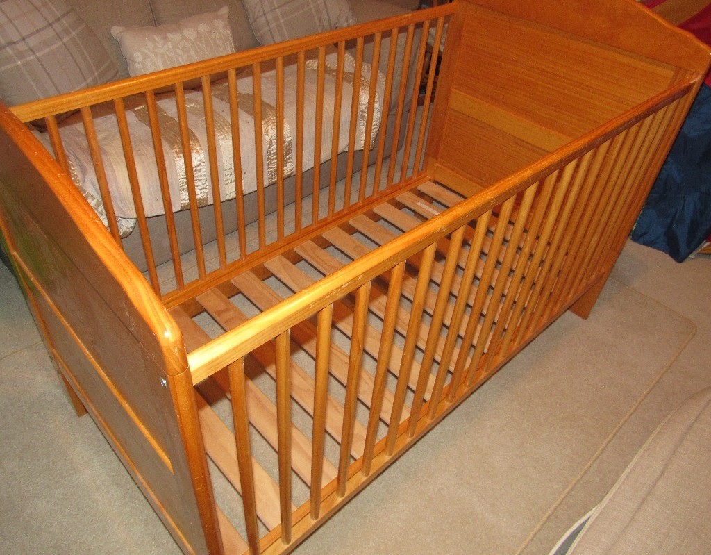 winnie the pooh cot bed pine